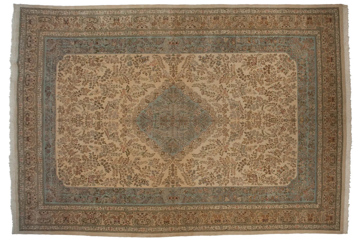 12x17.5 Vintage Tabriz Carpet by Old New House® - main product image for Resin Society