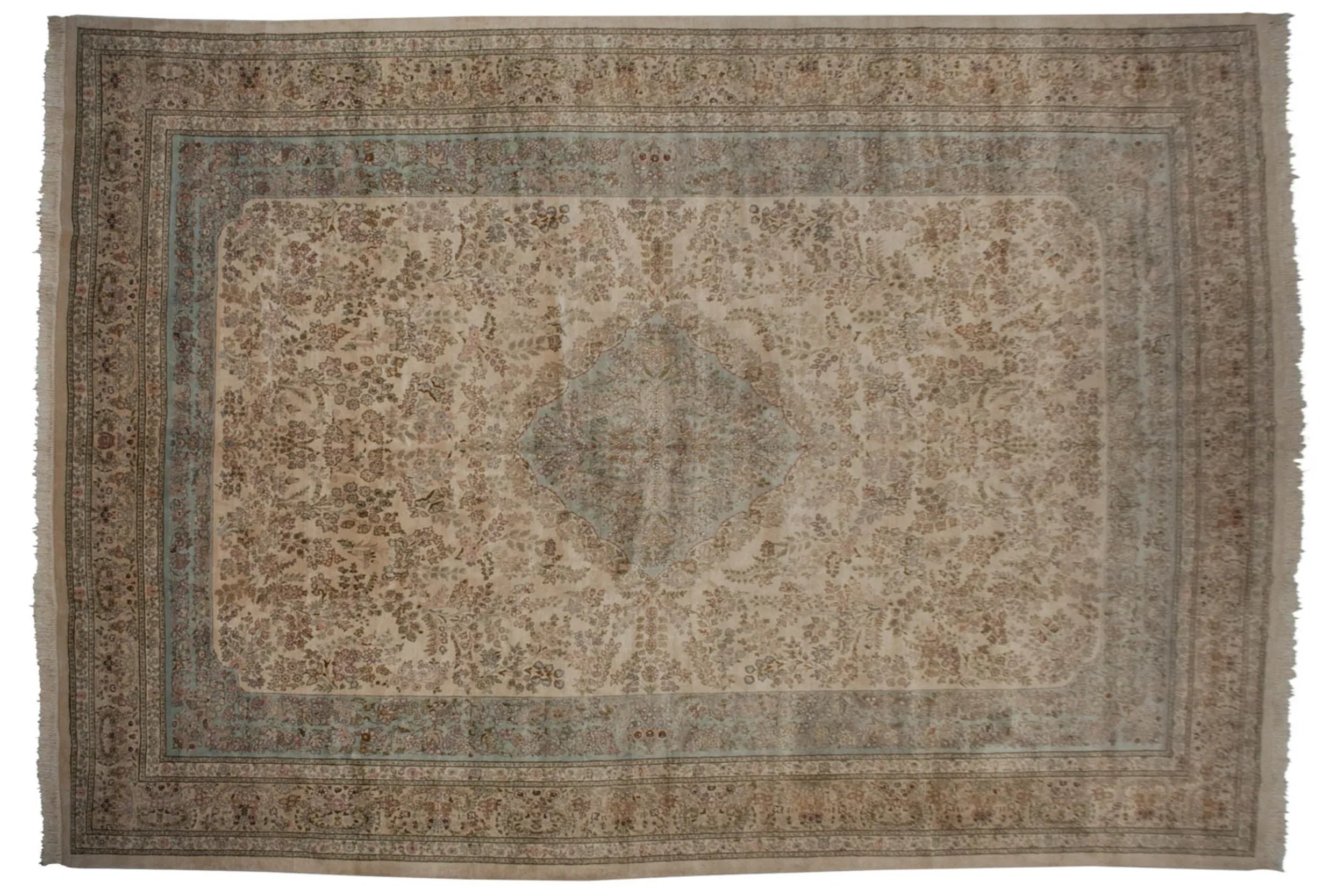 12x17.5 Vintage Tabriz Carpet by Old New House® - product image 7 for Resin Society