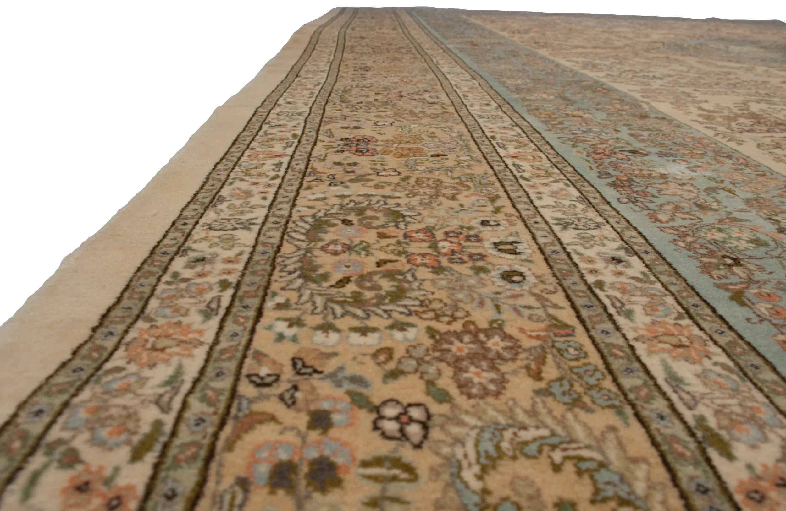 12x17.5 Vintage Tabriz Carpet by Old New House® - product image 10 for Resin Society