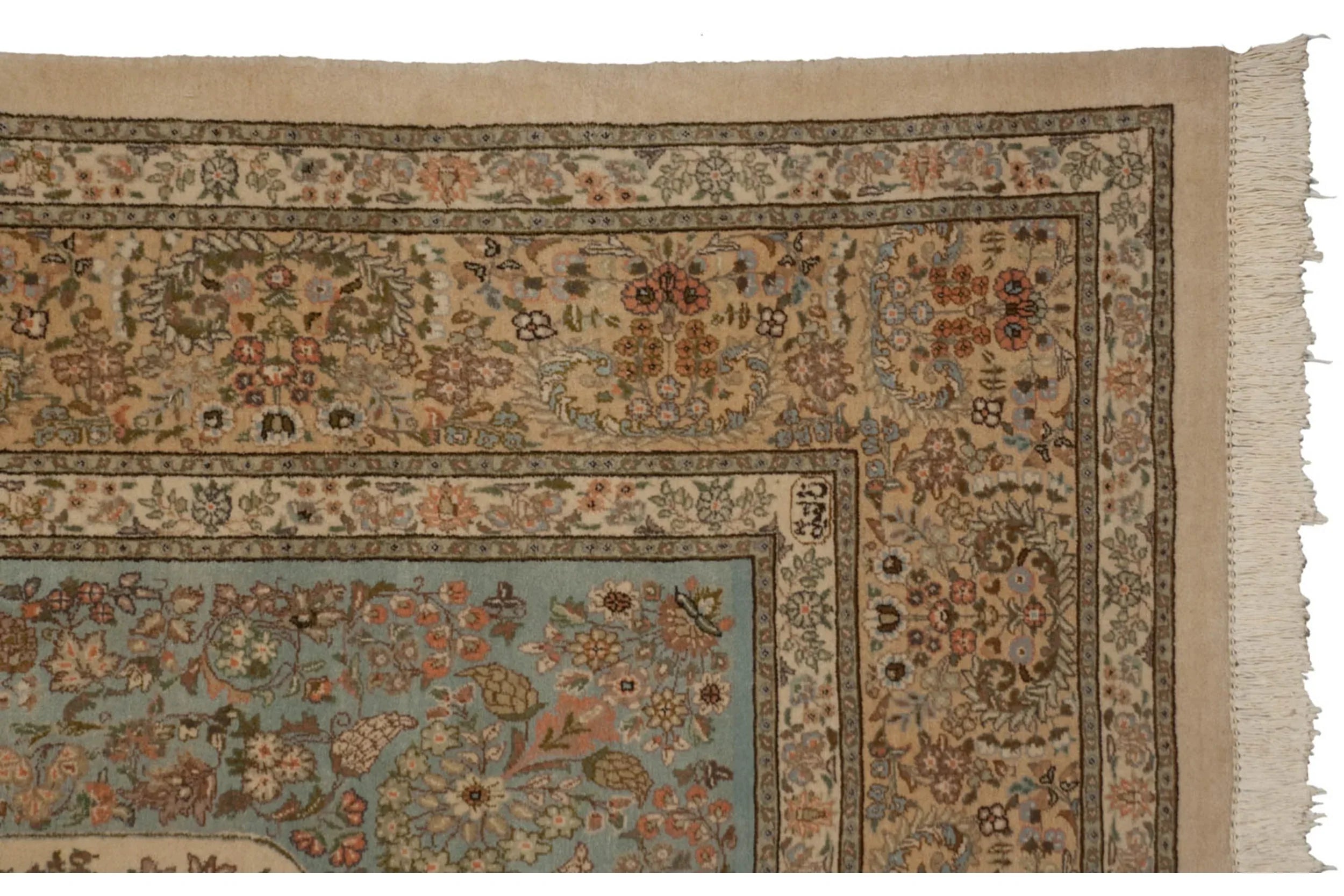 12x17.5 Vintage Tabriz Carpet by Old New House® - product image 11 for Resin Society