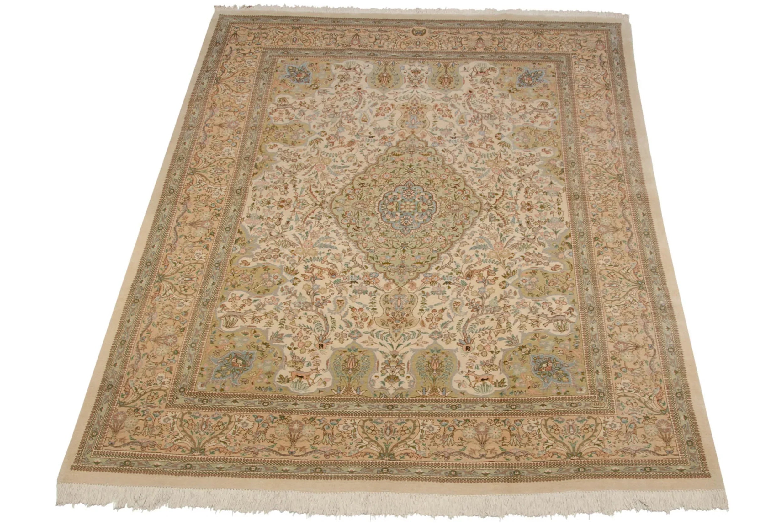 8.5x11 Vintage Tabriz Carpet by Old New House® - product image 7 for Resin Society