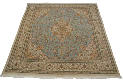 11.5x13 Vintage Tabriz Square Carpet by Old New House® - product image 12 for Resin Society