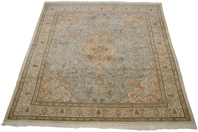 11.5x13 Vintage Tabriz Square Carpet by Old New House® - product image 13 for Resin Society
