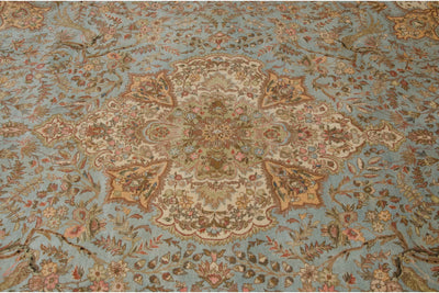 11.5x13 Vintage Tabriz Square Carpet by Old New House® - product image 14 for Resin Society