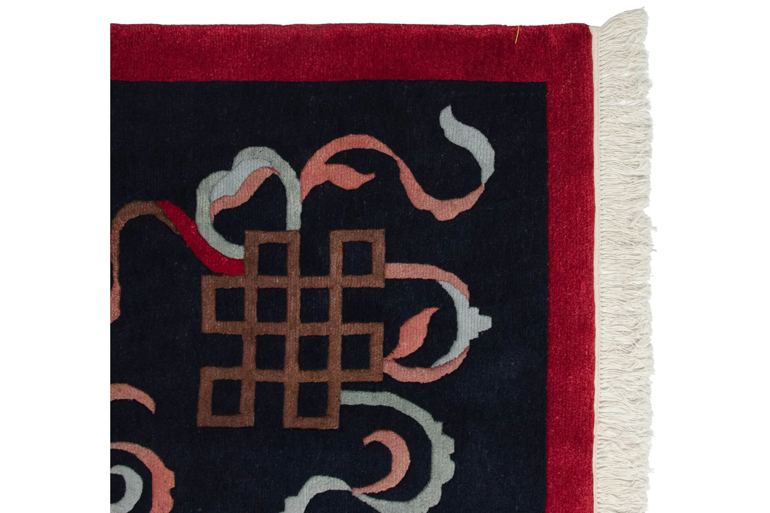 8x10 Vintage Contemporary Indian Peking Design Carpet by Old New House® - product image 7 for Resin Society