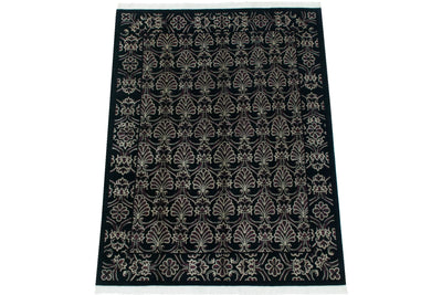 7.5x10 Vintage Indian Damask Design Carpet by Old New House® - product image 5 for Resin Society