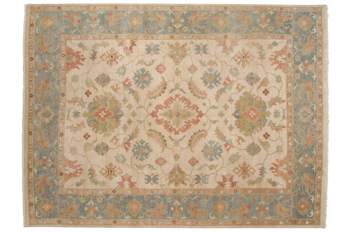 9x12 Indian Sultanabad Design Carpet by Old New House® - main product image for Resin Society