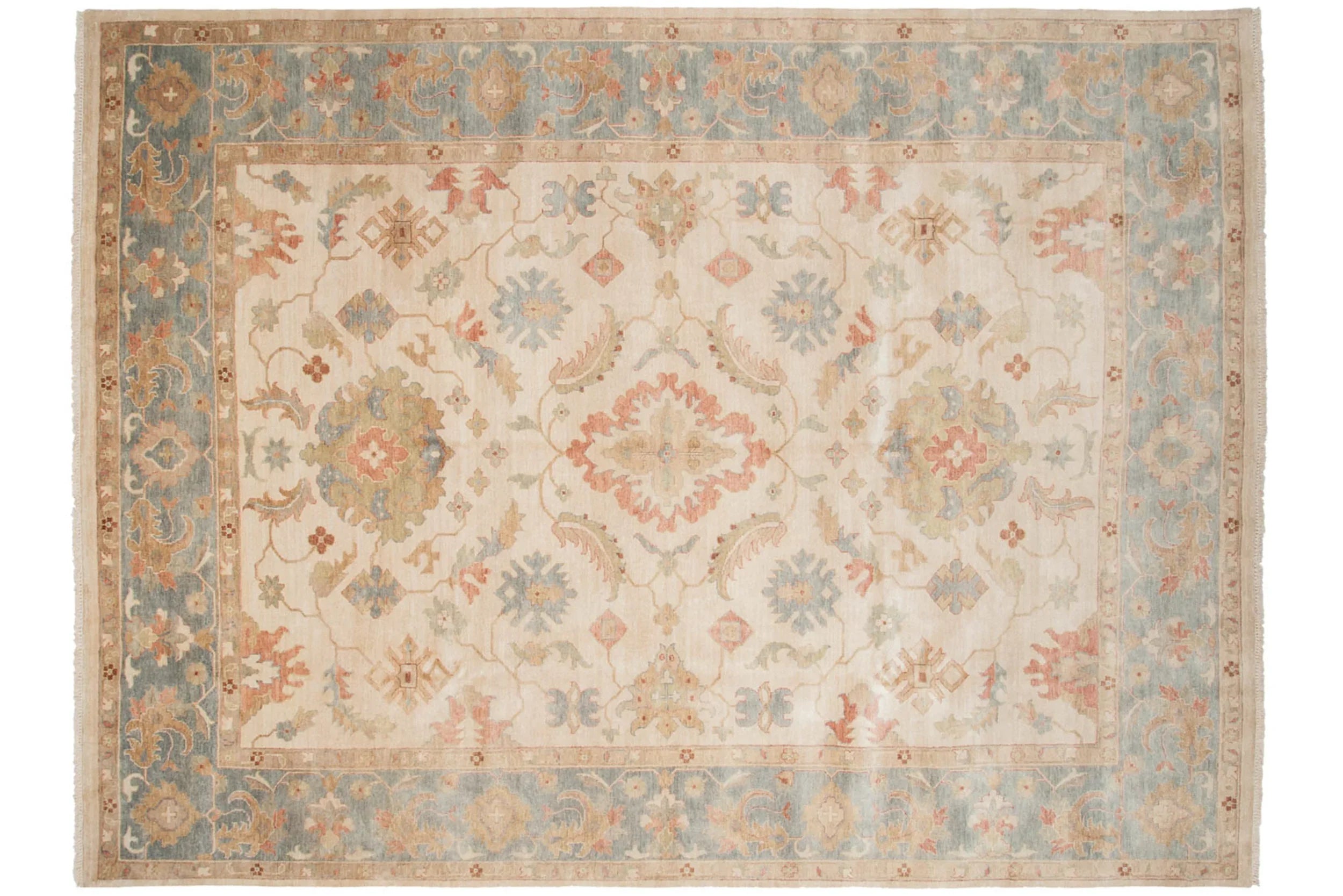 9x12 Indian Sultanabad Design Carpet by Old New House® - product image 14 for Resin Society