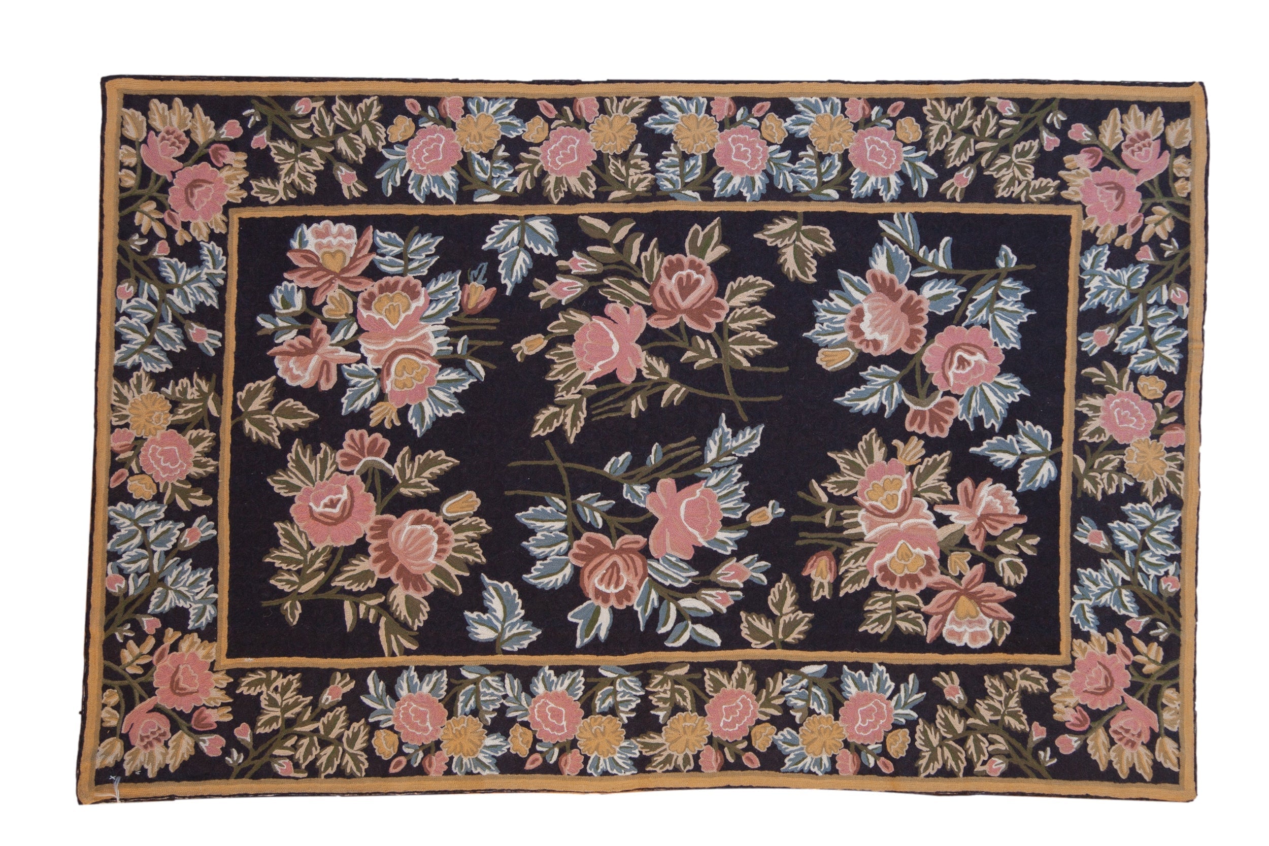 4x6 Vintage Chainstitch Rug