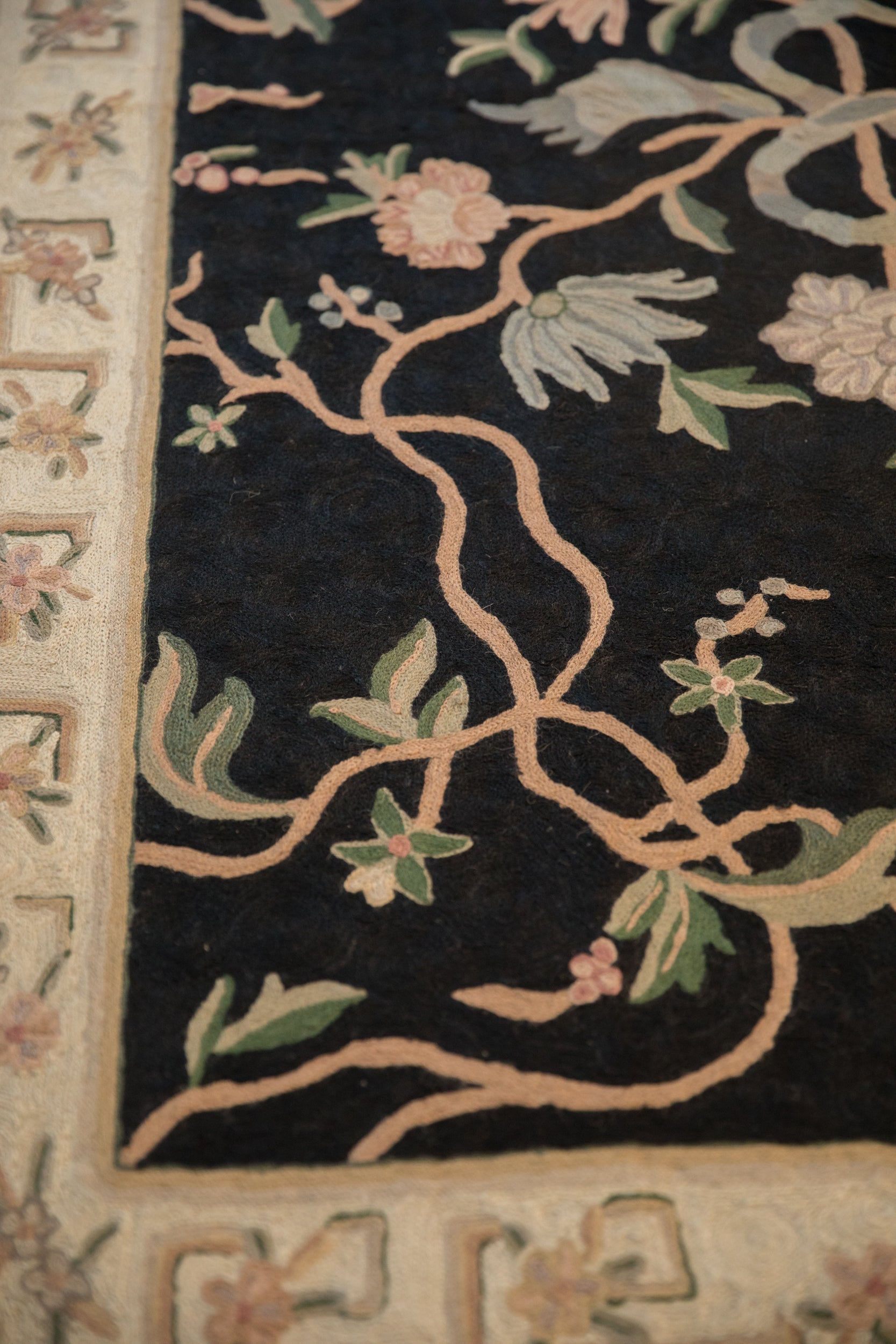 4x6 Vintage Chainstitch Rug