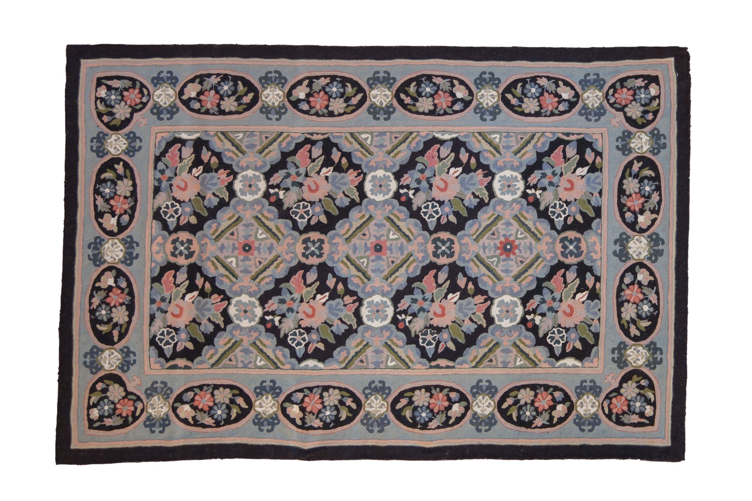 4x6 Vintage Chainstitch Rug