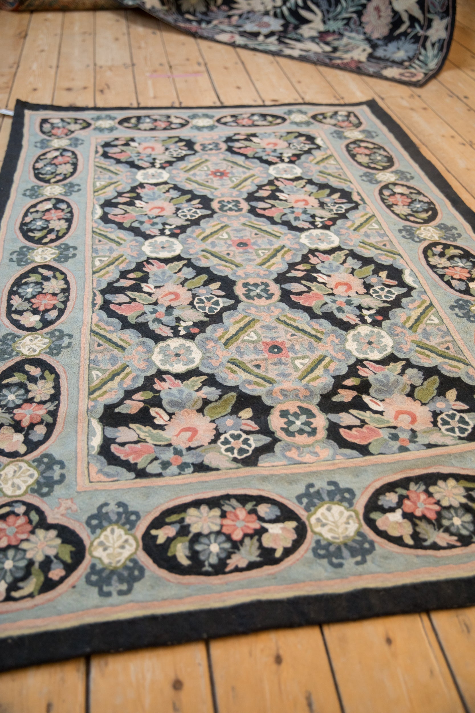 4x6 Vintage Chainstitch Rug