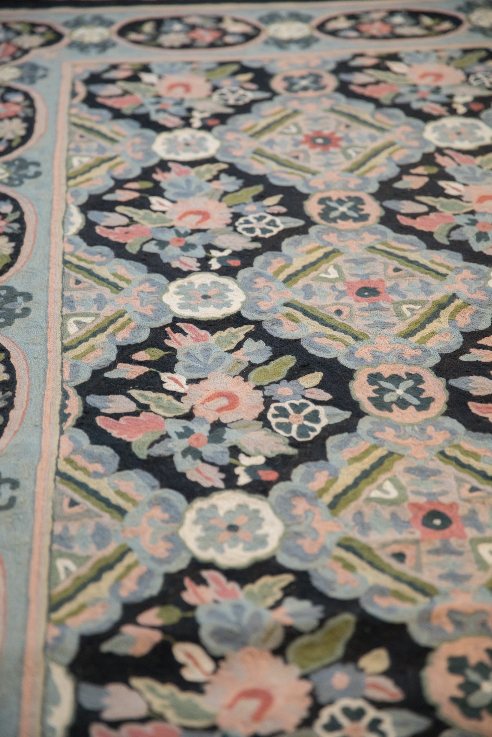 4x6 Vintage Chainstitch Rug