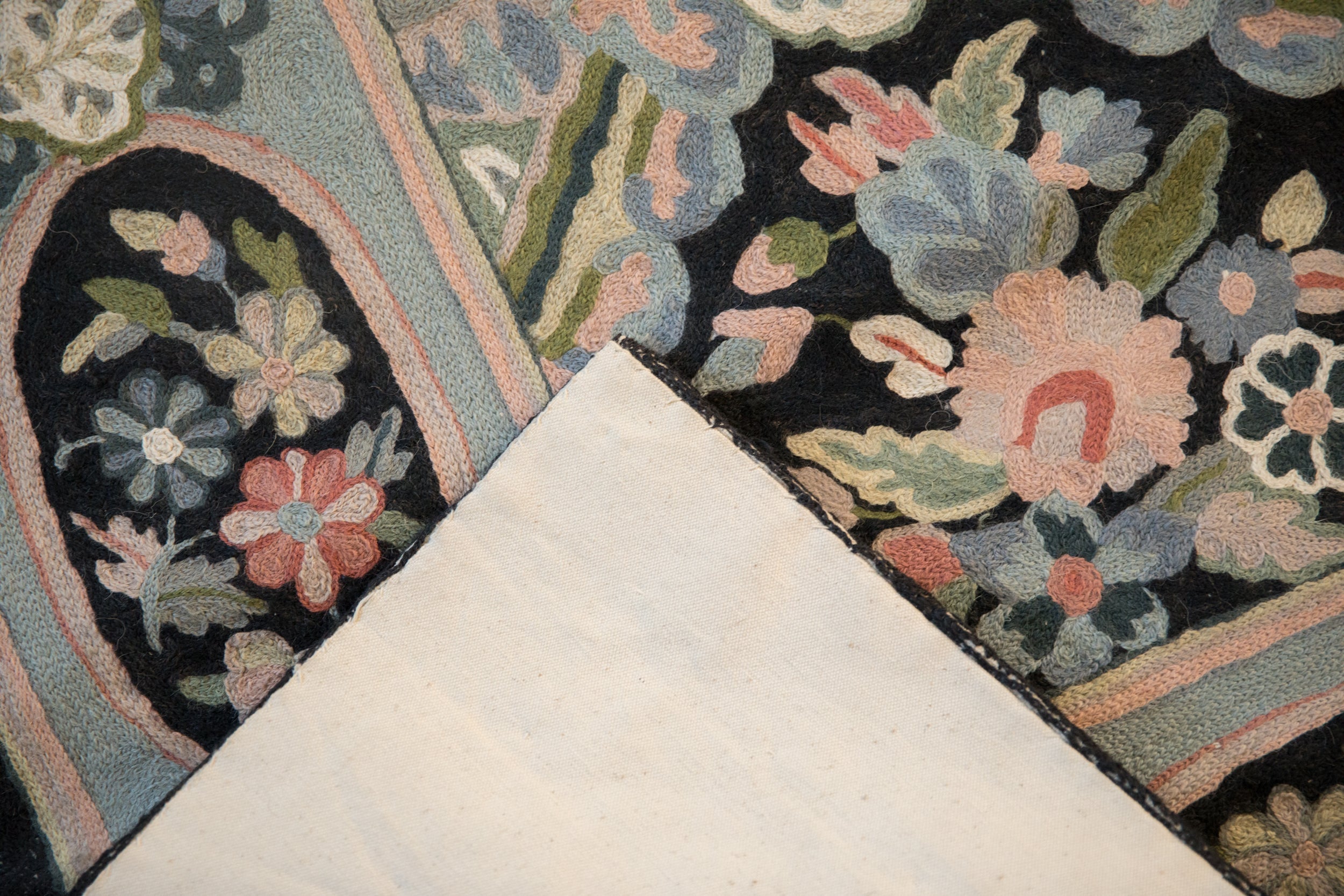 4x6 Vintage Chainstitch Rug