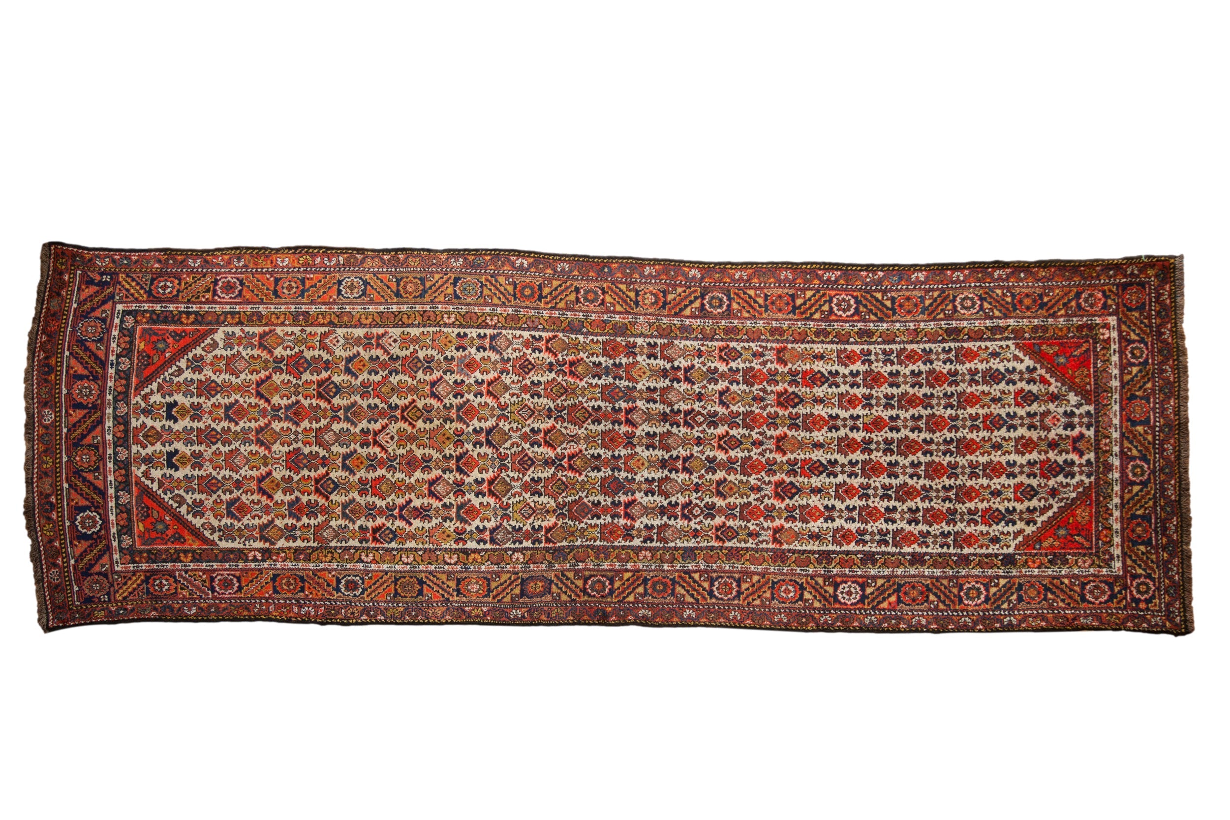 4x11.5 Vintage Hamadan Rug Runner by Old New House® - main product image for Resin Society