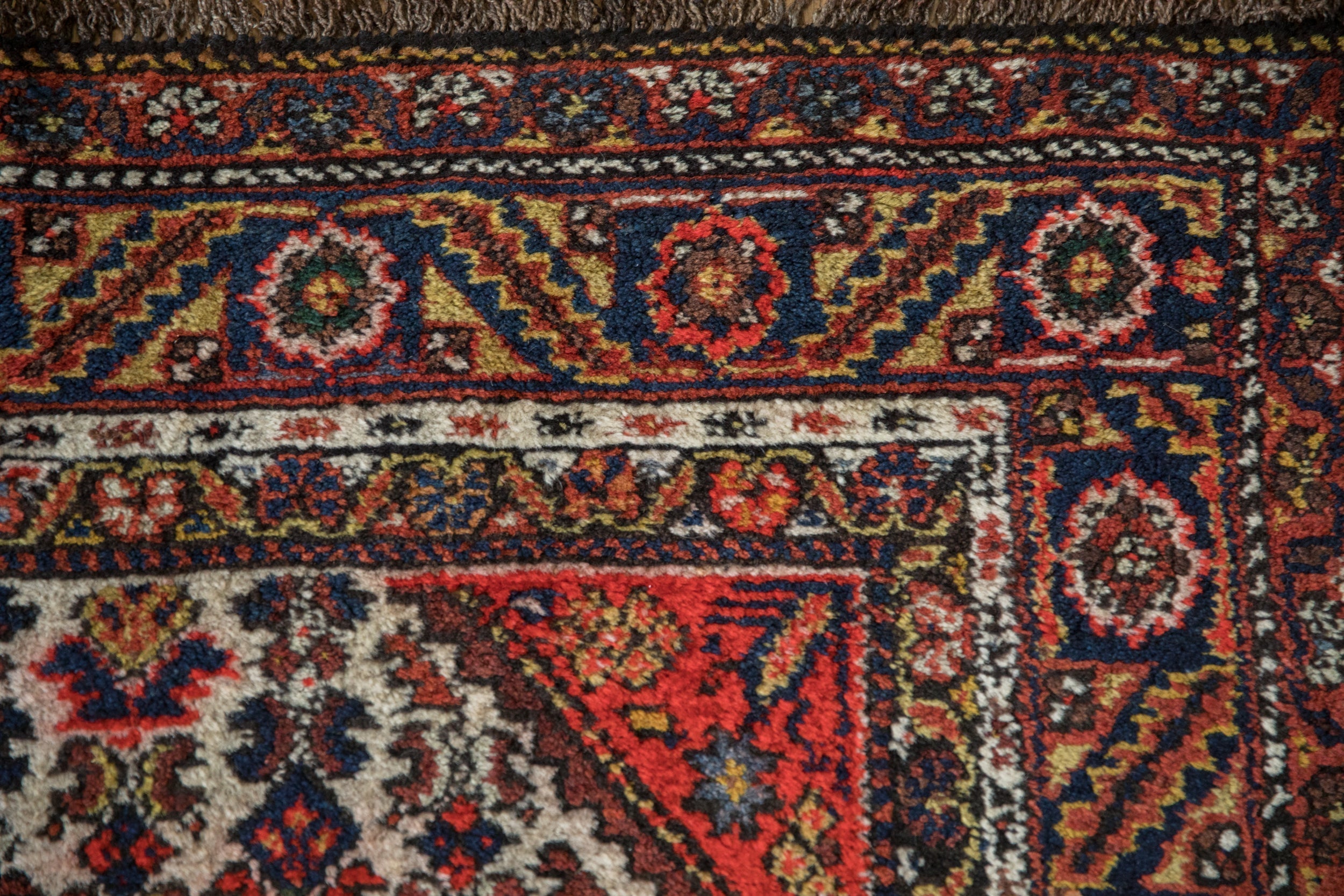 4x11.5 Vintage Hamadan Rug Runner by Old New House® - product image 4 for Resin Society