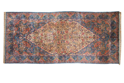 6x12.5 Vintage Fine Kerman Rug Runner by Old New House® - main product image for Resin Society