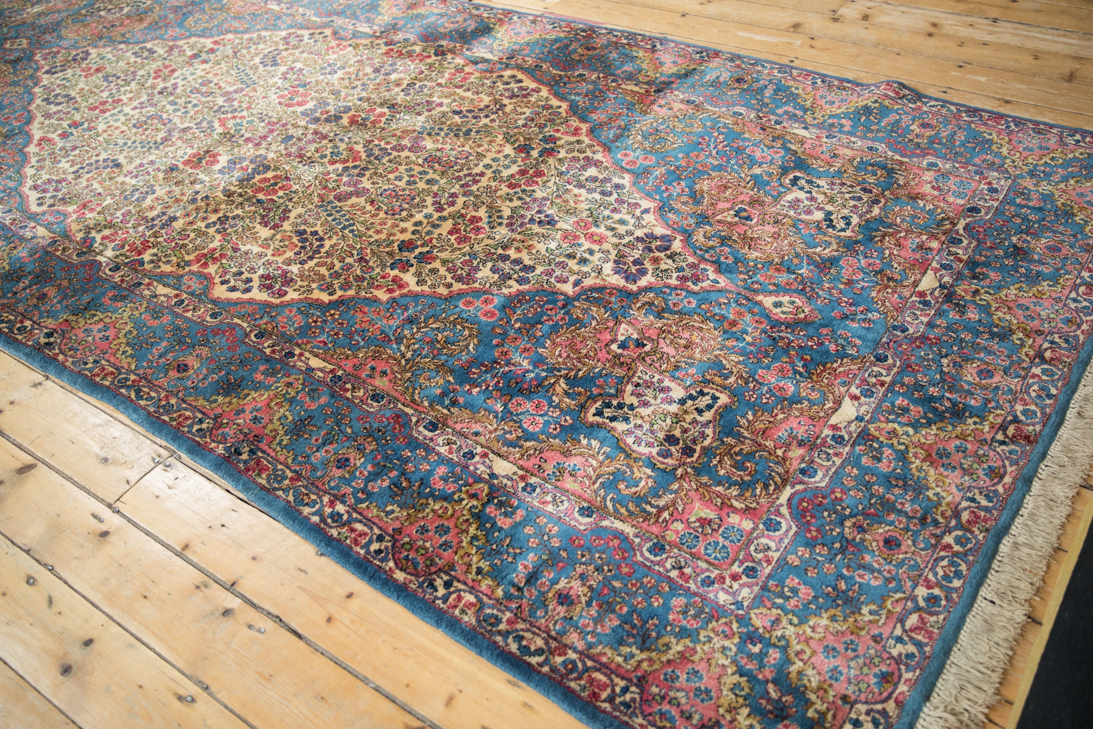 6x12.5 Vintage Fine Kerman Rug Runner by Old New House® - product image 7 for Resin Society
