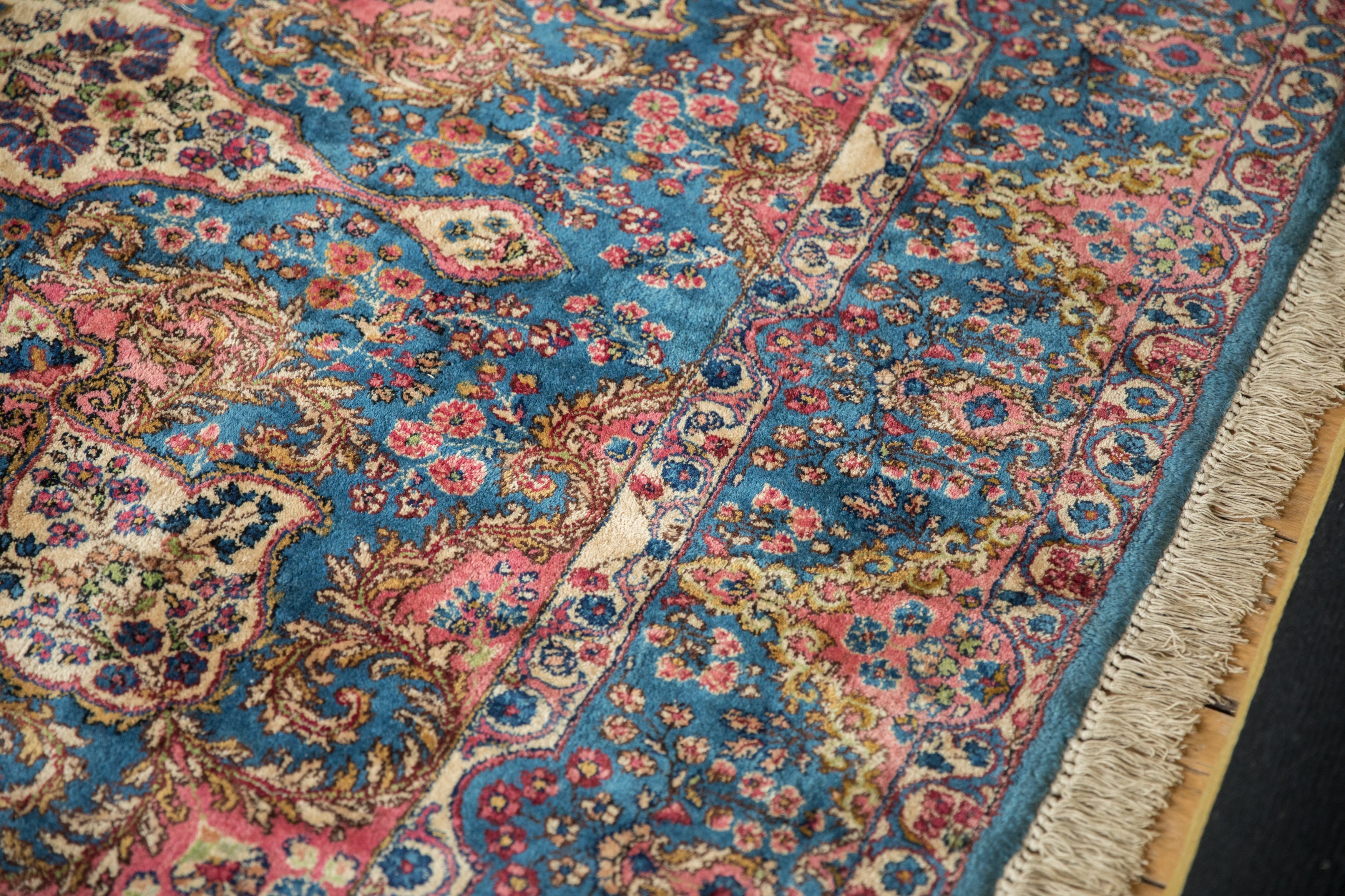 6x12.5 Vintage Fine Kerman Rug Runner by Old New House® - product image 8 for Resin Society