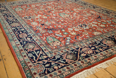 7.5x10 Vintage Indian Bijar Design Carpet by Old New House® - product image 4 for Resin Society