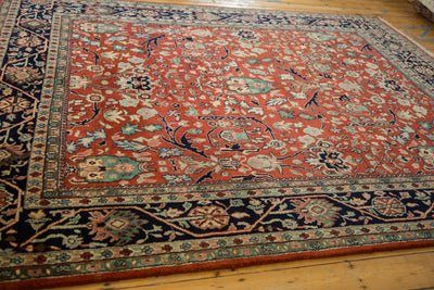 7.5x10 Vintage Indian Bijar Design Carpet by Old New House® - product image 6 for Resin Society