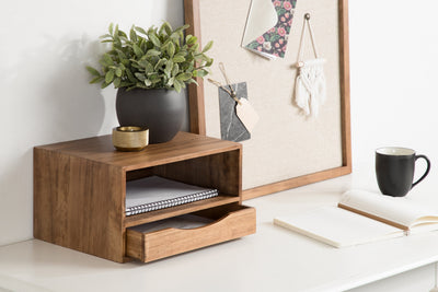 Hutton Floating Wall Shelf with Drawer by kateandlaurel - product image 19 for Resin Society