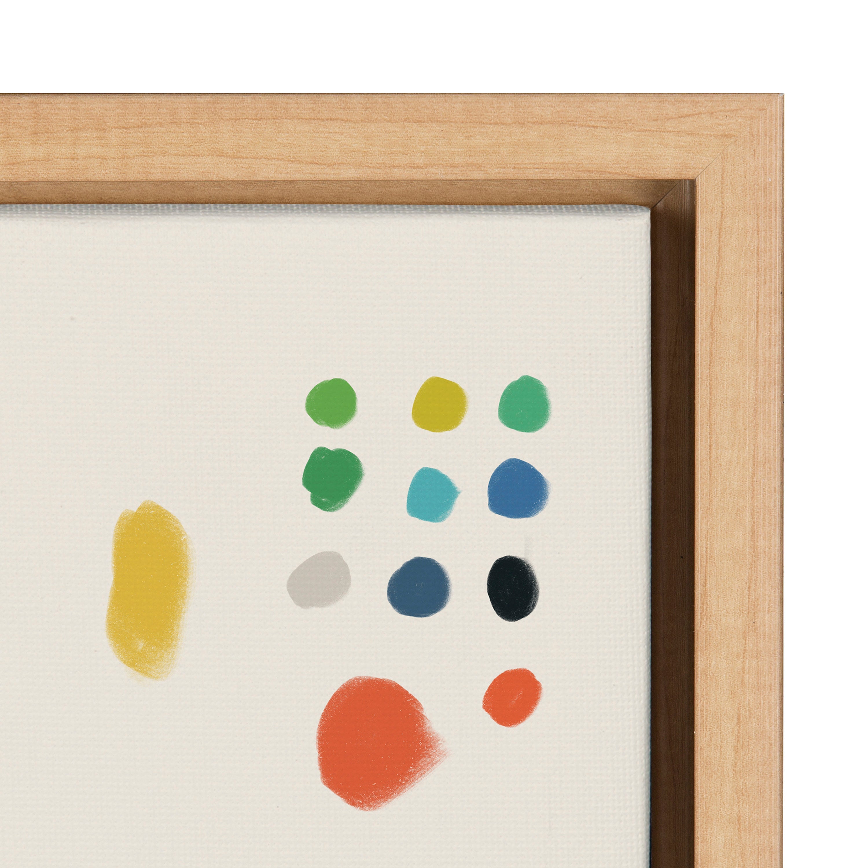 Sylvie Zen Garden 1 Framed Canvas by kateandlaurel - product image 17 for Resin Society