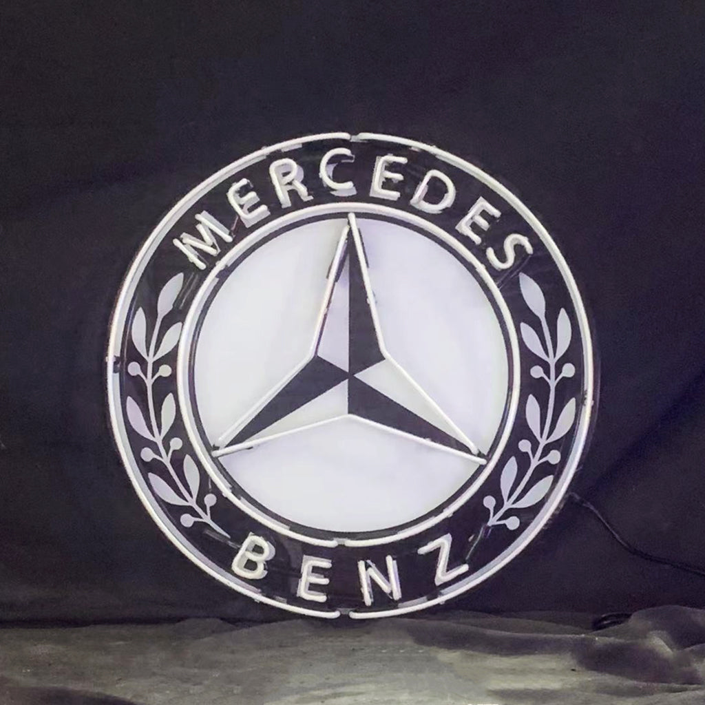 Mercedes Benz Auto Car Logo Neon Signs by Neon Signs Land - product image 3 for Resin Society