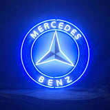 Mercedes Benz Auto Car Logo Neon Signs by Neon Signs Land - main product image for Resin Society