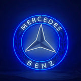 Mercedes Benz Auto Car Logo Neon Signs by Neon Signs Land - product image 2 for Resin Society