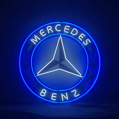 Mercedes Benz Auto Car Logo Neon Signs by Neon Signs Land - product image 2 for Resin Society