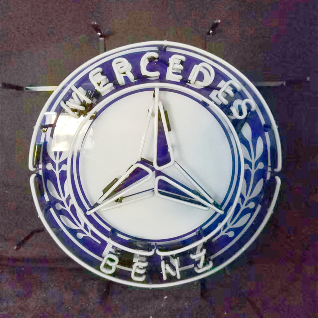 Mercedes Benz Auto Car Logo Neon Signs Light by Neon Signs Land - product image 3 for Resin Society