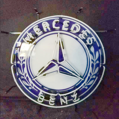 Mercedes Benz Auto Car Logo Neon Signs Light by Neon Signs Land - product image 3 for Resin Society