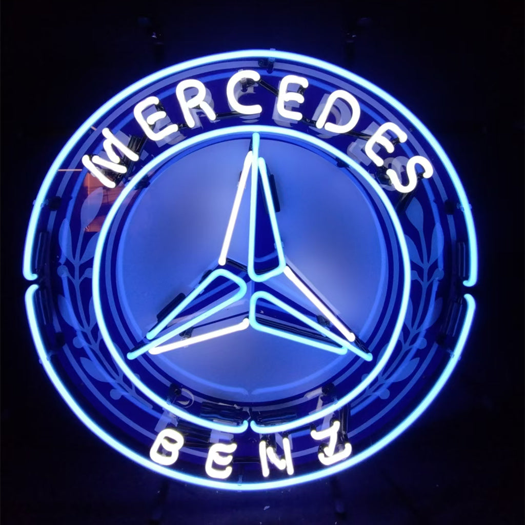 Mercedes Benz Auto Car Logo Neon Signs Light by Neon Signs Land - product image 2 for Resin Society