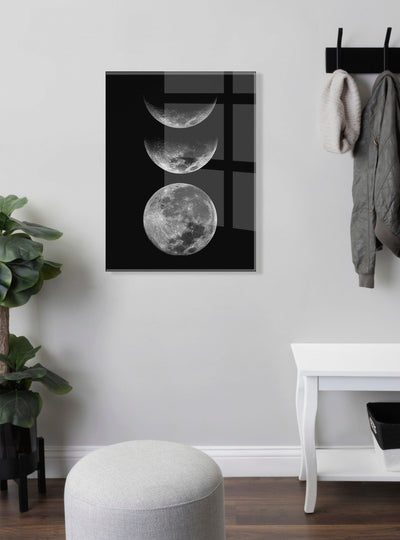 Mod Moon It’s Just a Phase Floating Acrylic Art by kateandlaurel - product image 9 for Resin Society