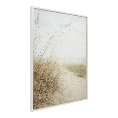 Sylvie Beach Grasses Framed Canvas by kateandlaurel - product image 12 for Resin Society