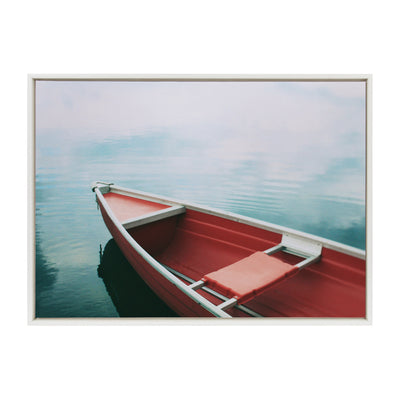 Sylvie Floating in the Sky Framed Canvas by Alicia Bock