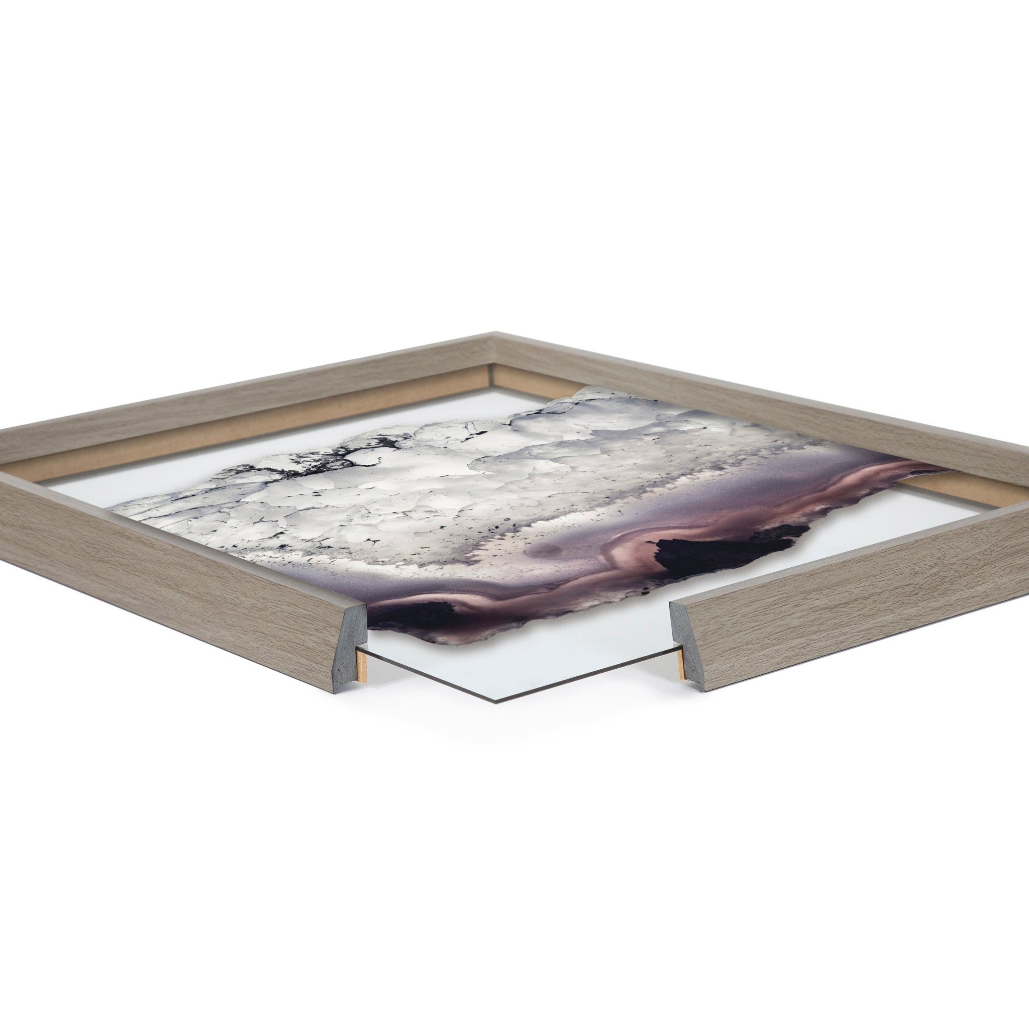 Blake Back In Time Framed Printed Glass by kateandlaurel - product image 3 for Resin Society