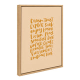 Sylvie Dream Framed Canvas by kateandlaurel - product image 2 for Resin Society