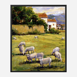 Midday Graze Artist Enhanced Canvas Print by John Beard Collection - product image 5 for Resin Society