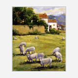 Midday Graze Artist Enhanced Canvas Print by John Beard Collection - product image 6 for Resin Society