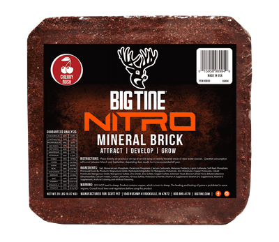 BIG TINE NITRO MINERAL BRICK with Cherry Rush flavor
