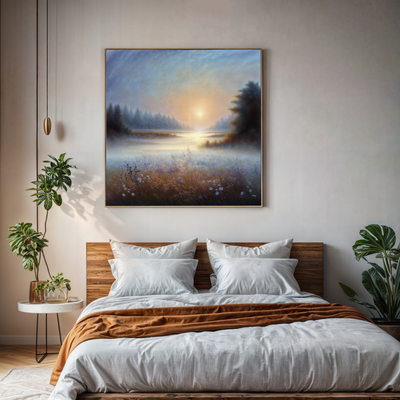 Canvas Print: Misty Serenade by Tailored Canvases - product image 3 for Resin Society