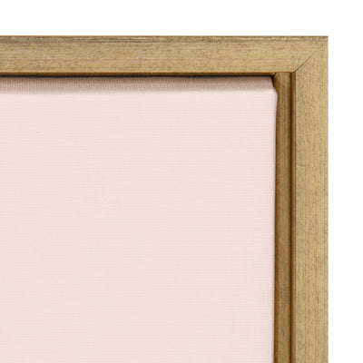 Sylvie Flamingo Watermelon Framed Canvas by kateandlaurel - product image 3 for Resin Society