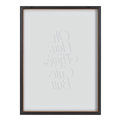 Blake Nice Butt Framed Printed Glass by kateandlaurel - product image 6 for Resin Society