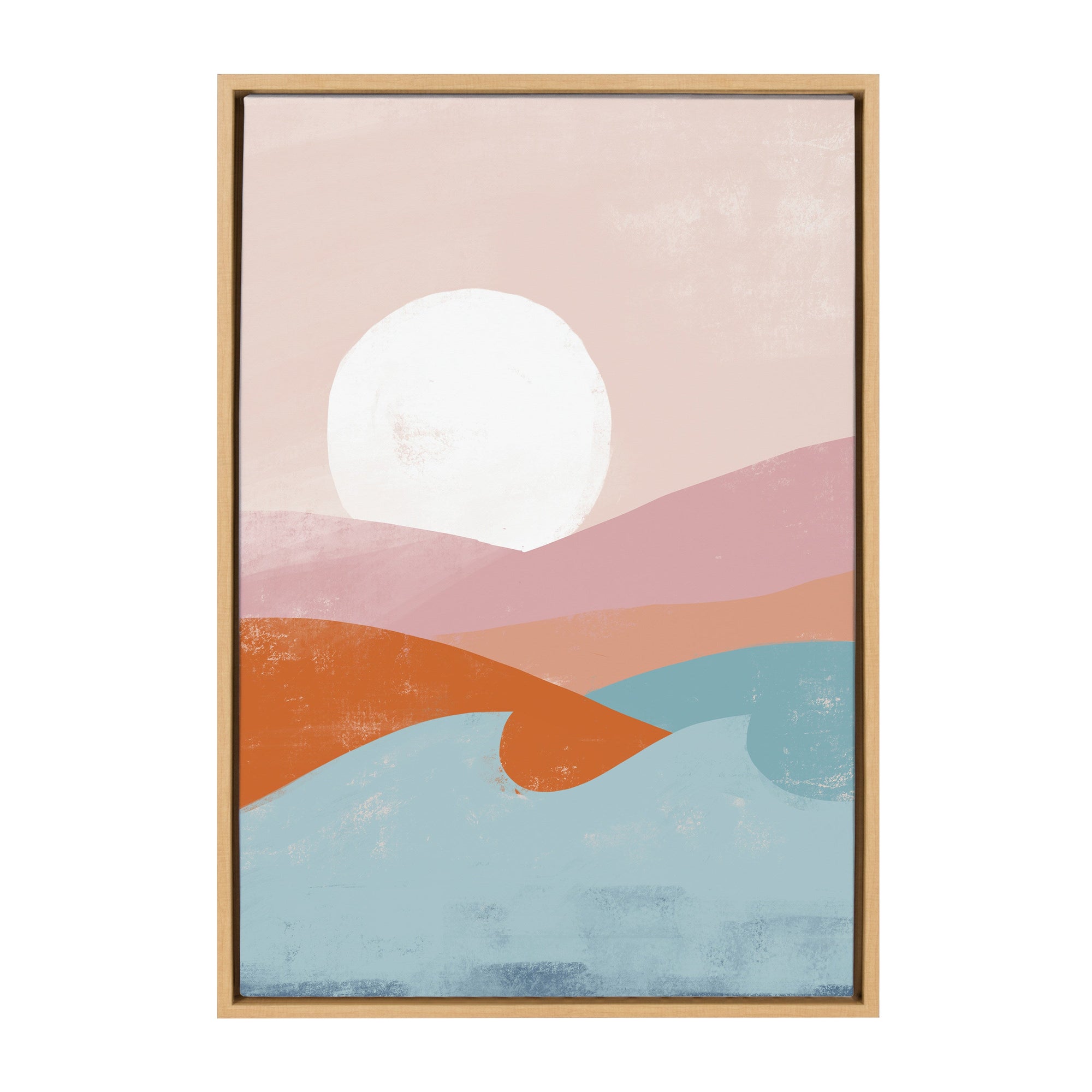 Sylvie Endless Summer Vertical Framed Canvas by kateandlaurel - product image 11 for Resin Society