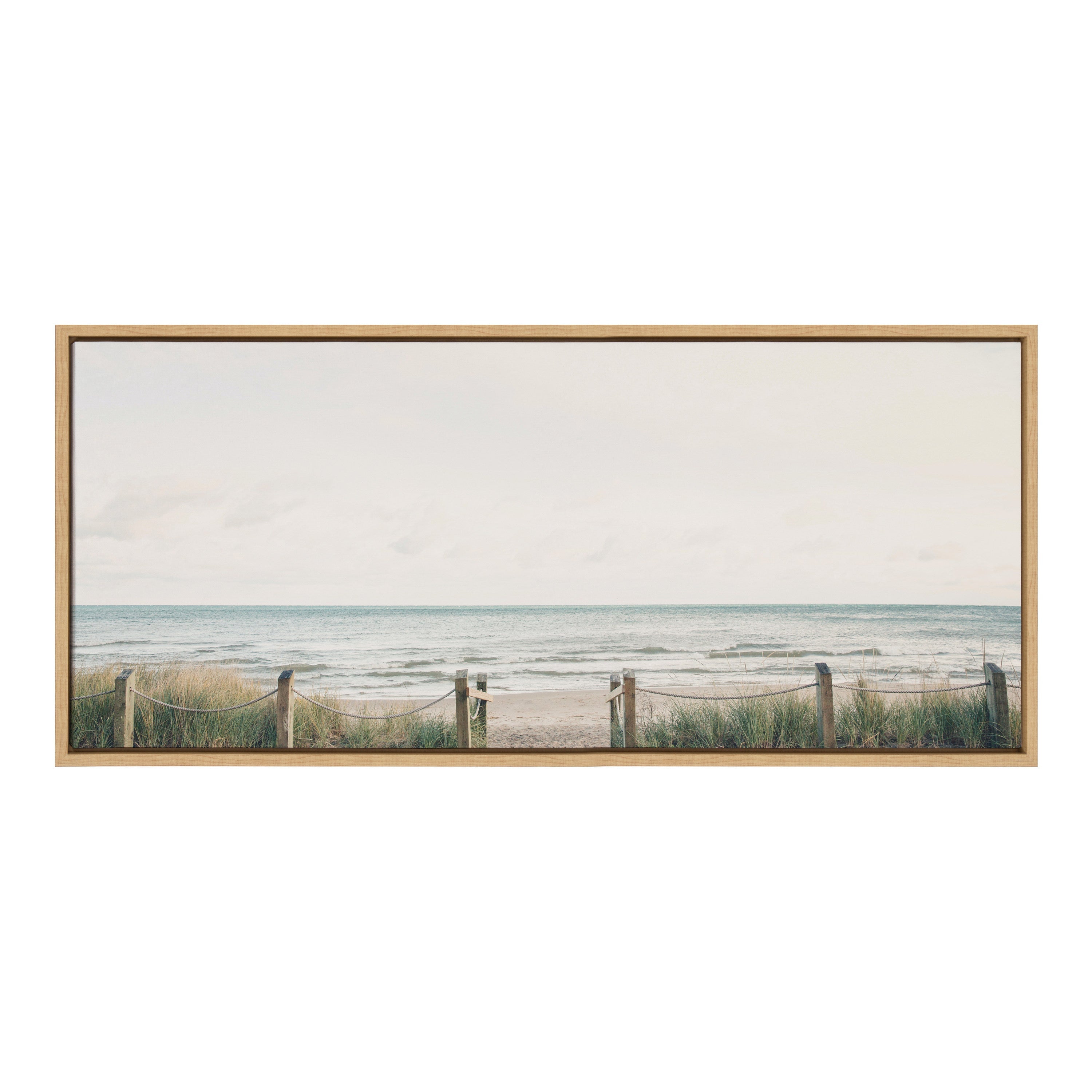 Sylvie Pale Sky Framed Canvas by Emiko and Mark Franzen of F2Images
