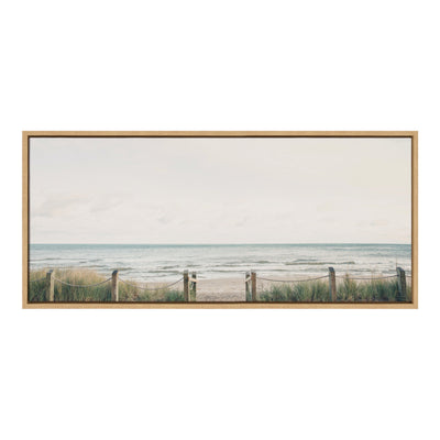 Sylvie Pale Sky Framed Canvas by Emiko and Mark Franzen of F2Images