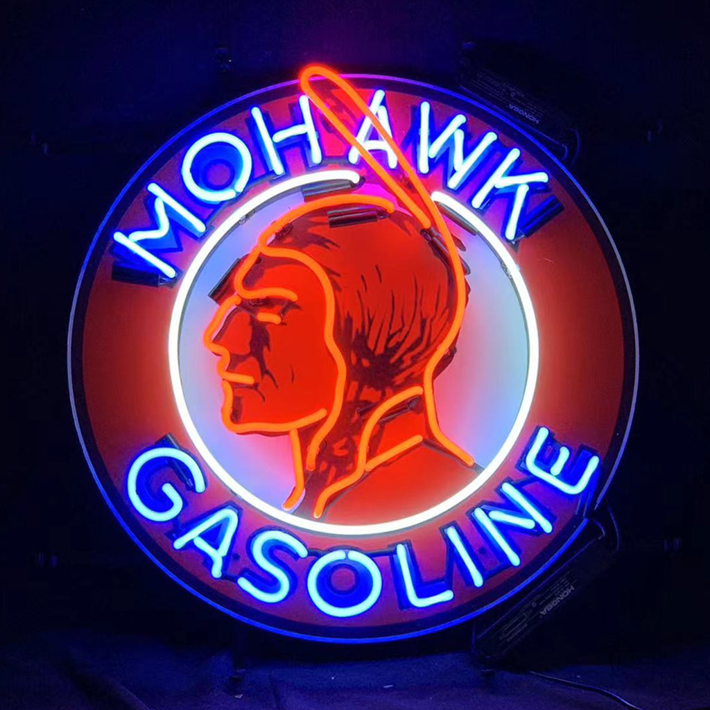 Mohawkk Gasoline Neon Signs Light by Neon Signs Land - main product image for Resin Society