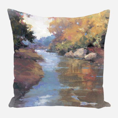 Mountain Stream Pillow by John Beard Collection - main product image for Resin Society
